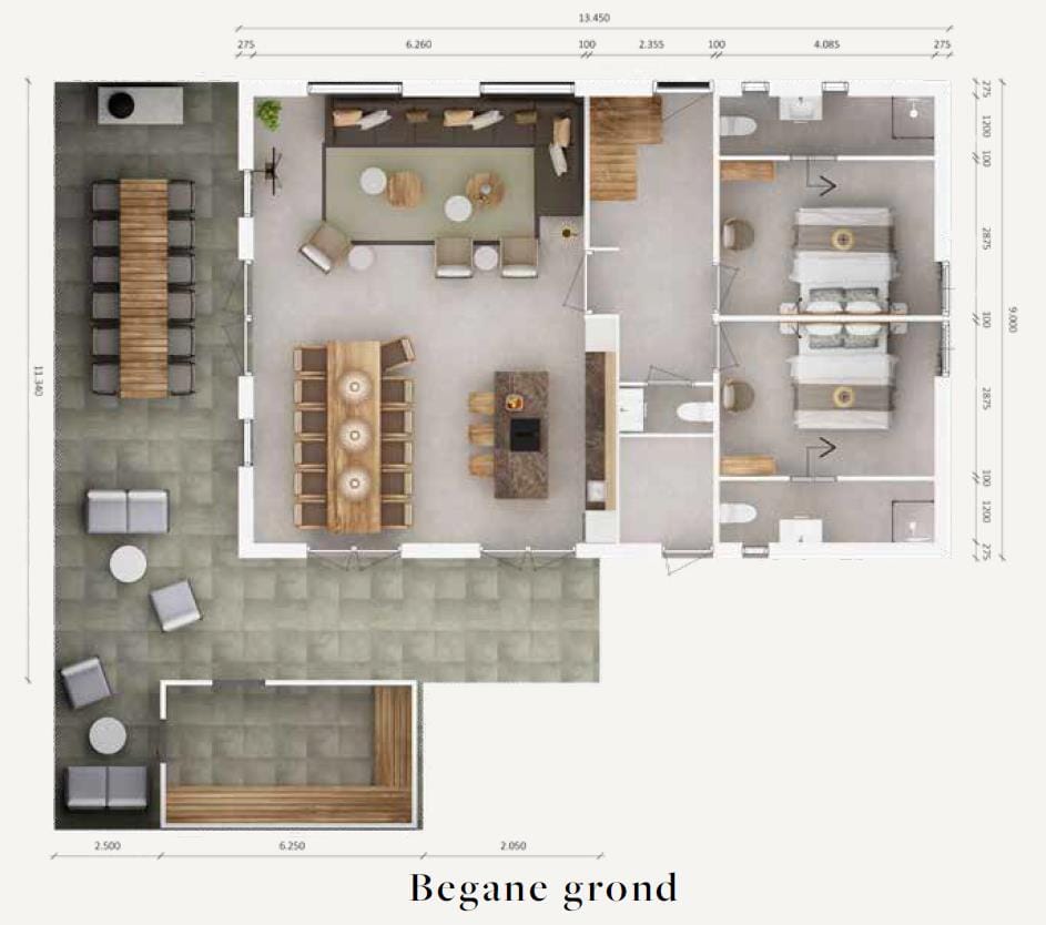 Foto 7 van Exclusive Beach 12 persoons villa (Bouwnr. 561)