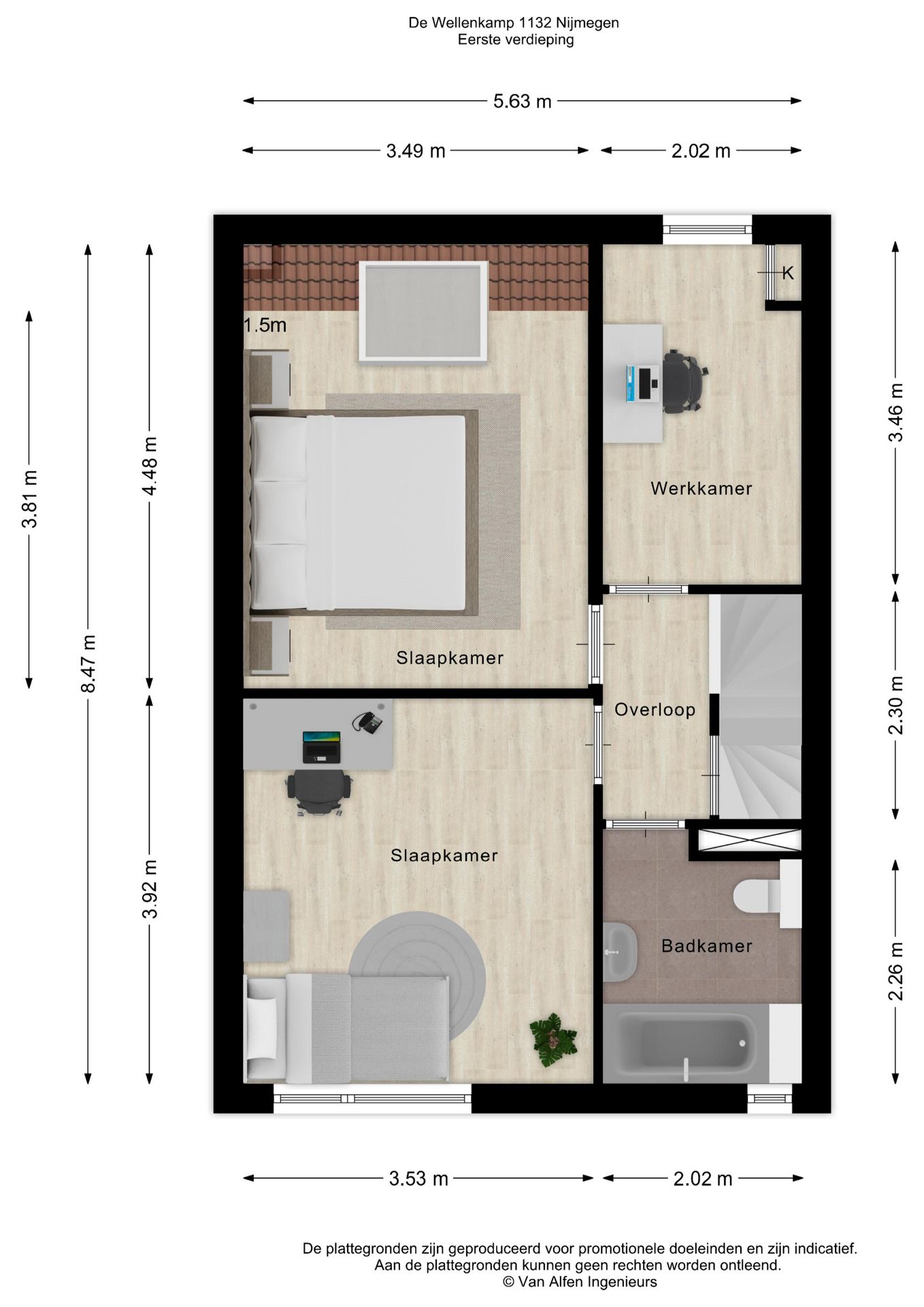 Foto 45 van de Wellenkamp 1132