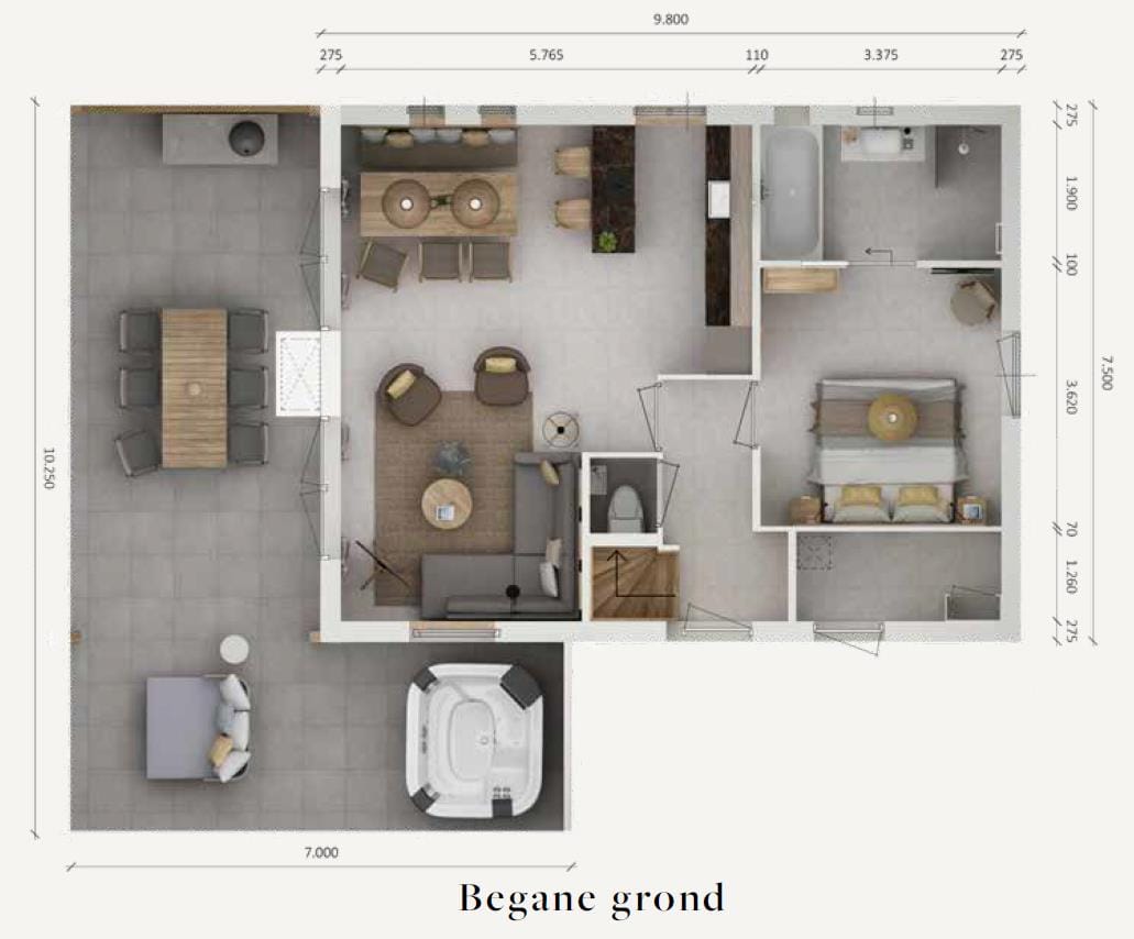 Photo 7 of Exclusive Wellness 6 persoons villa (Bouwnr. 528)