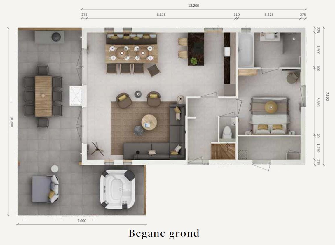 Foto 9 van Exclusive Wellness 8 persoons villa (Bouwnr. 566)