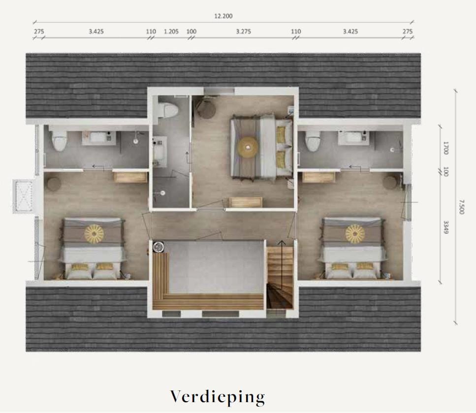 Foto 10 van Exclusive Wellness 8 persoons villa (Bouwnr. 566)