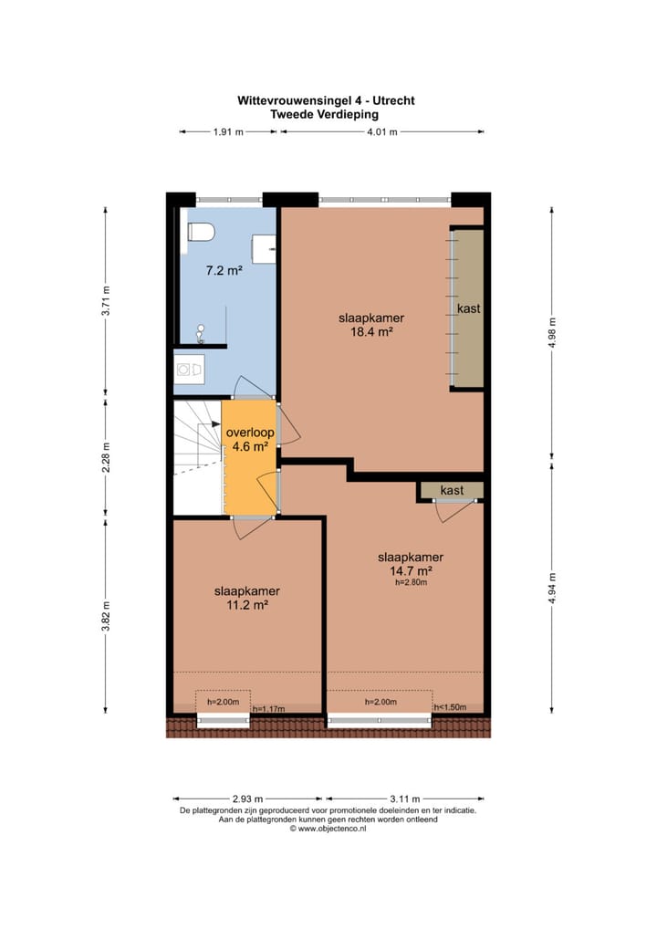 Foto 57 van Wittevrouwensingel 4