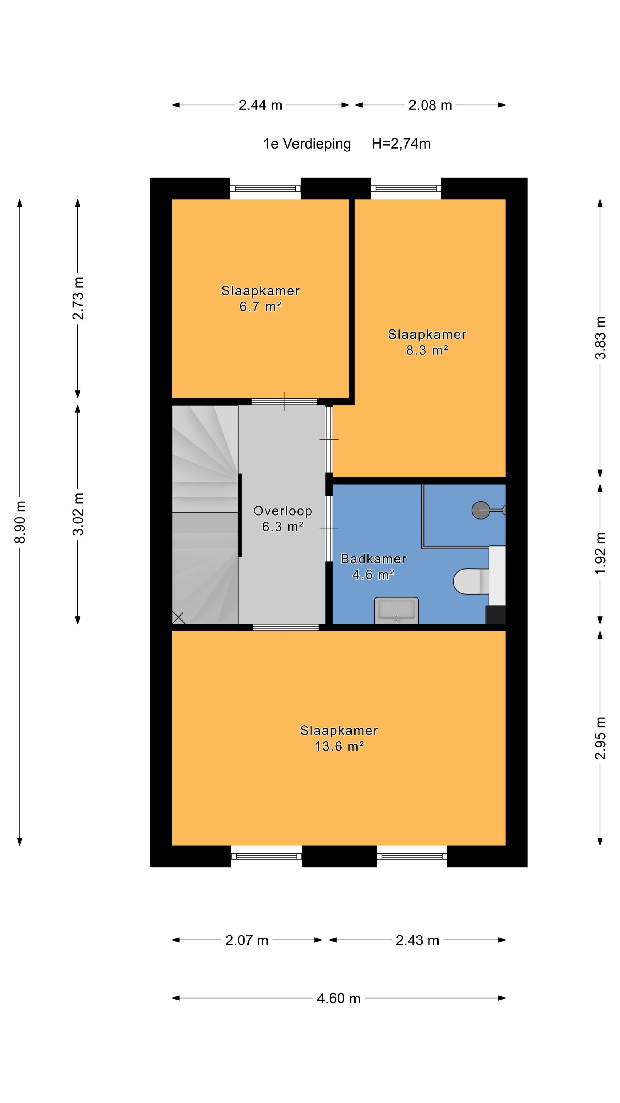 Foto 36 van Burgemeester Hendrixstraat 43