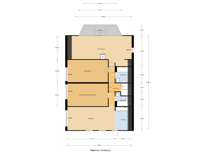 Bijgebouw Verdieping