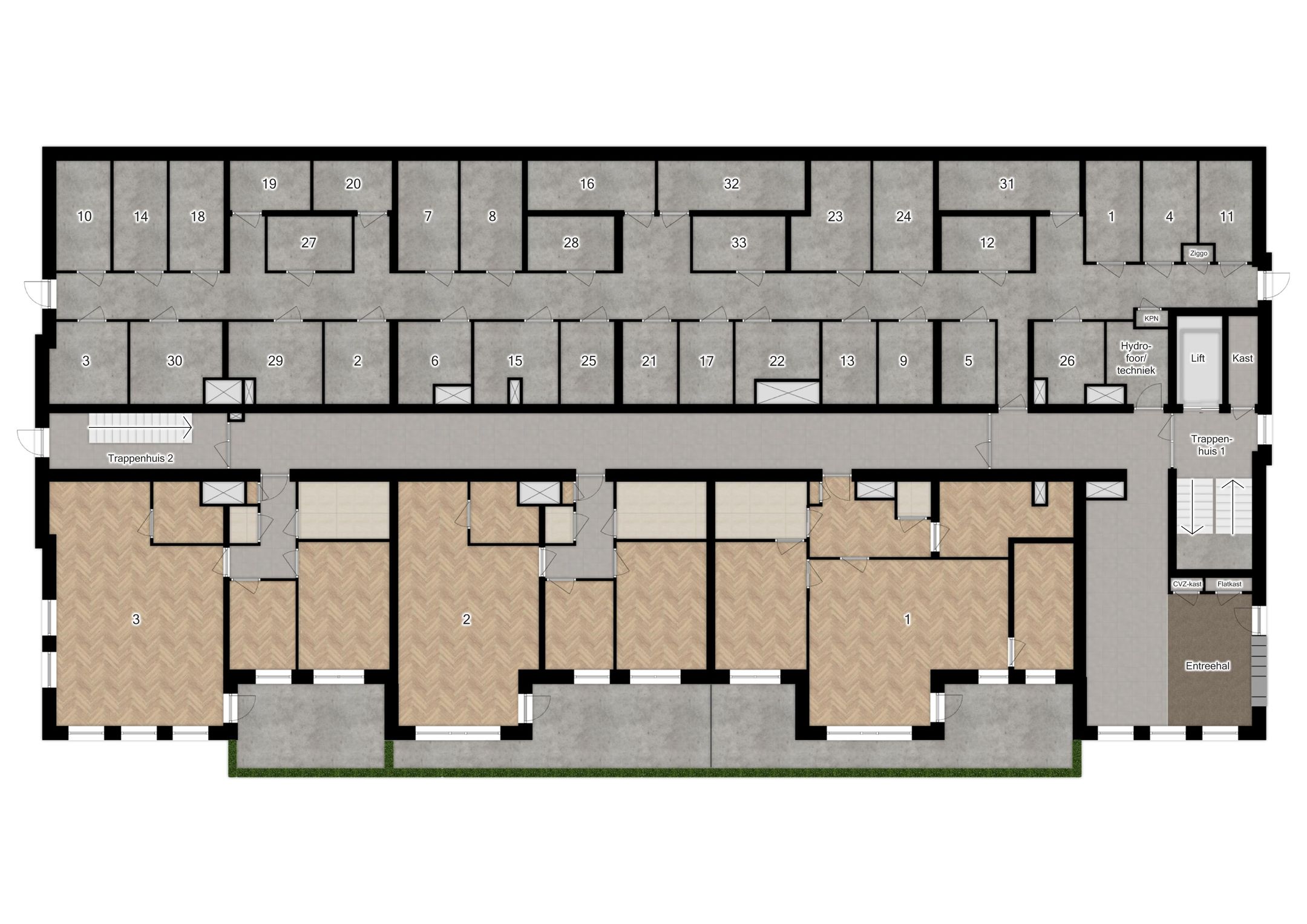 Foto 3 van Fase B Appartementen (Bouwnr. D-8)