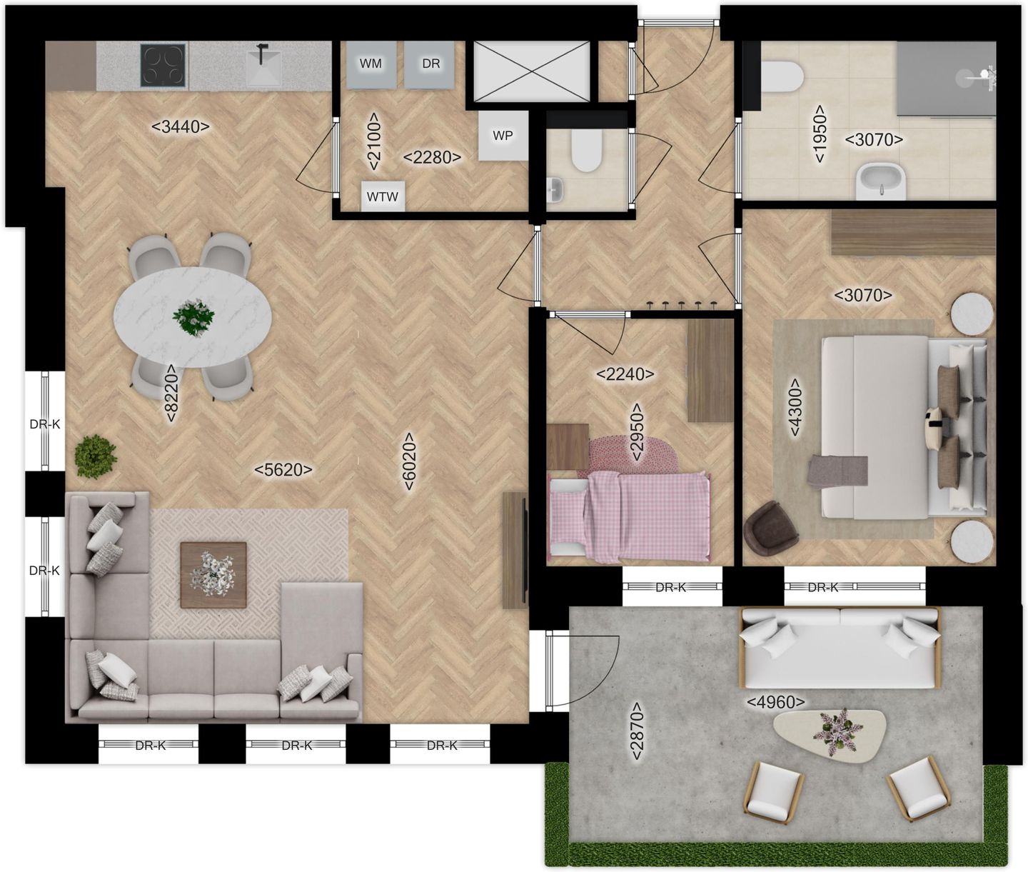 Foto 4 van Fase B Appartementen (Bouwnr. D-8)