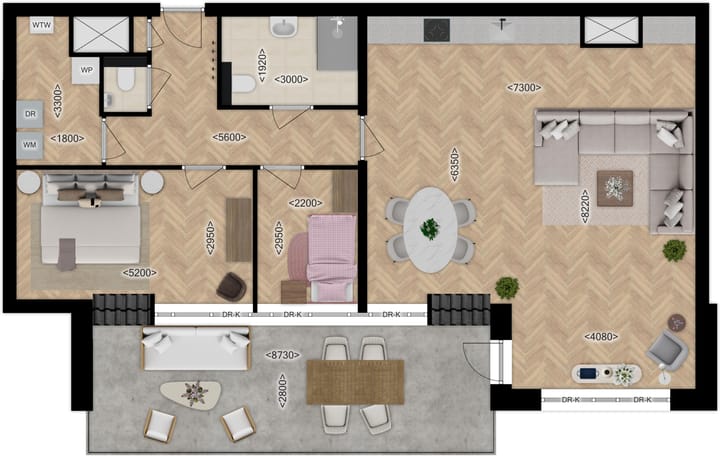 Foto 4 van Fase B Appartementen (Bouwnr. F1-29)