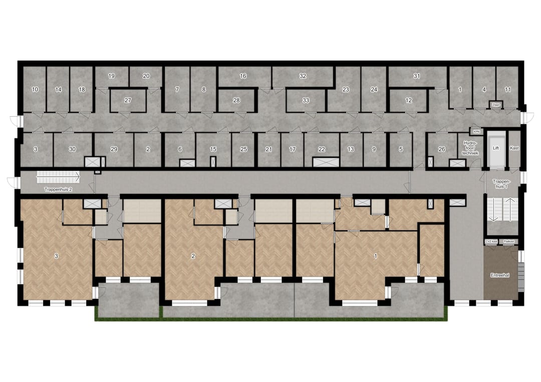 Foto 7 van Fase B Appartementen (Bouwnr. E-30)
