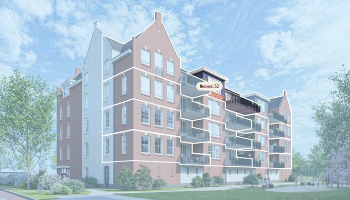 Foto 2 van Fase B Appartementen (Bouwnr. F-32)