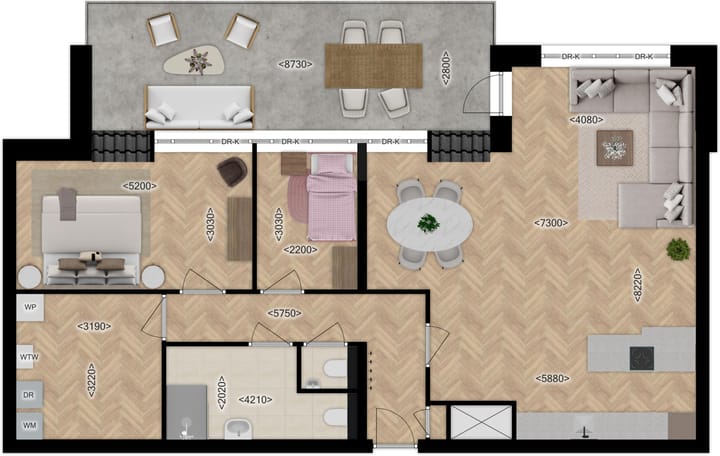 Foto 4 van Fase B Appartementen (Bouwnr. F-32)