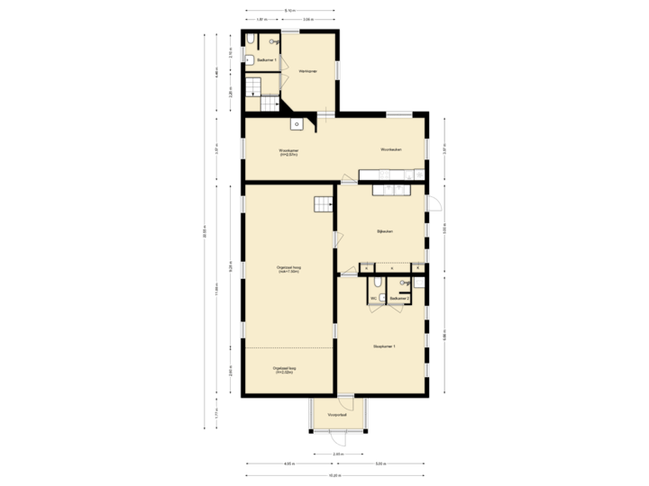 woonhuis - begane grond