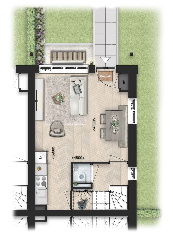 Foto 4 van Jachthuis (Bouwnr. 093)