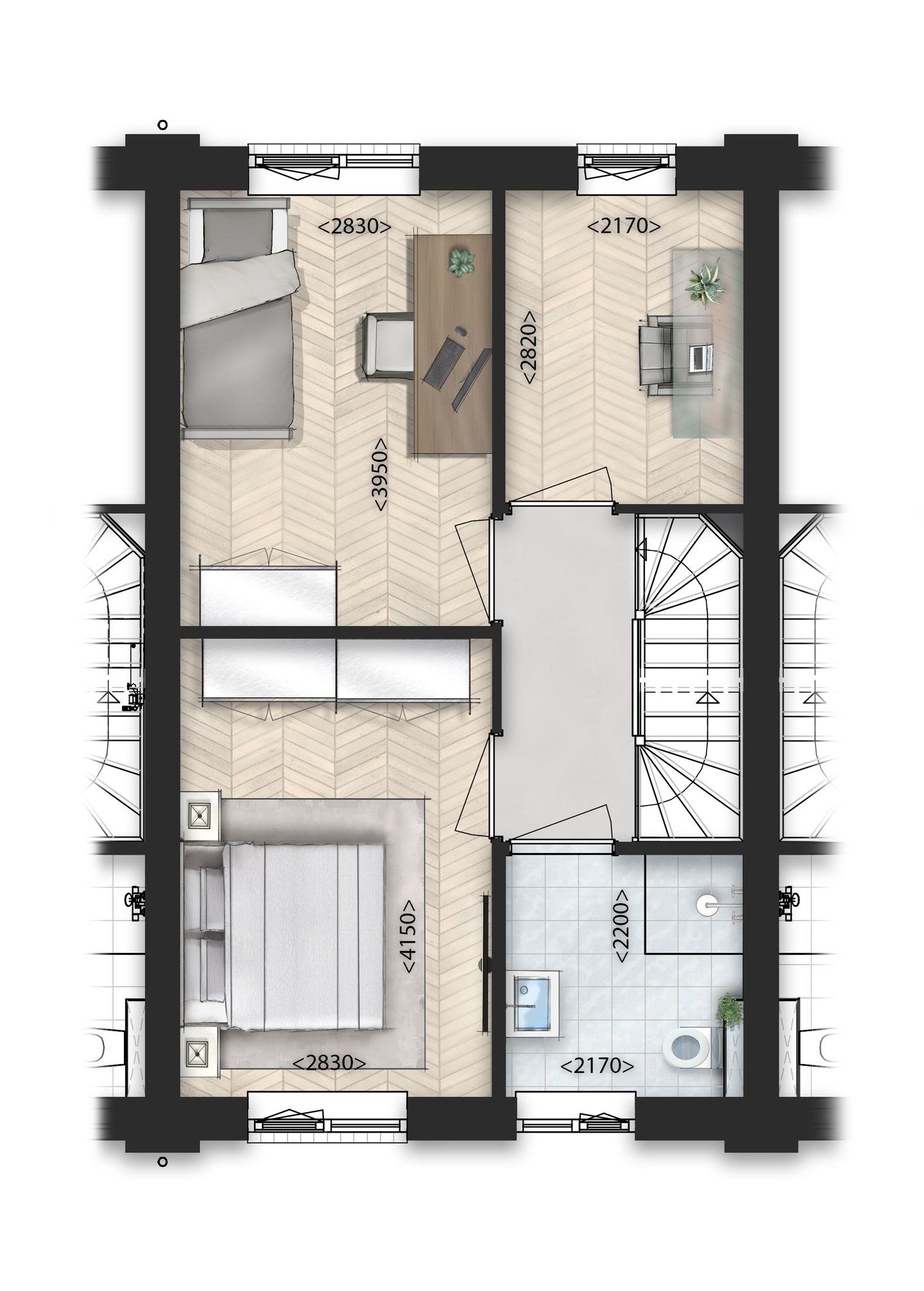 Foto 5 van Poorthuis (Bouwnr. 193)