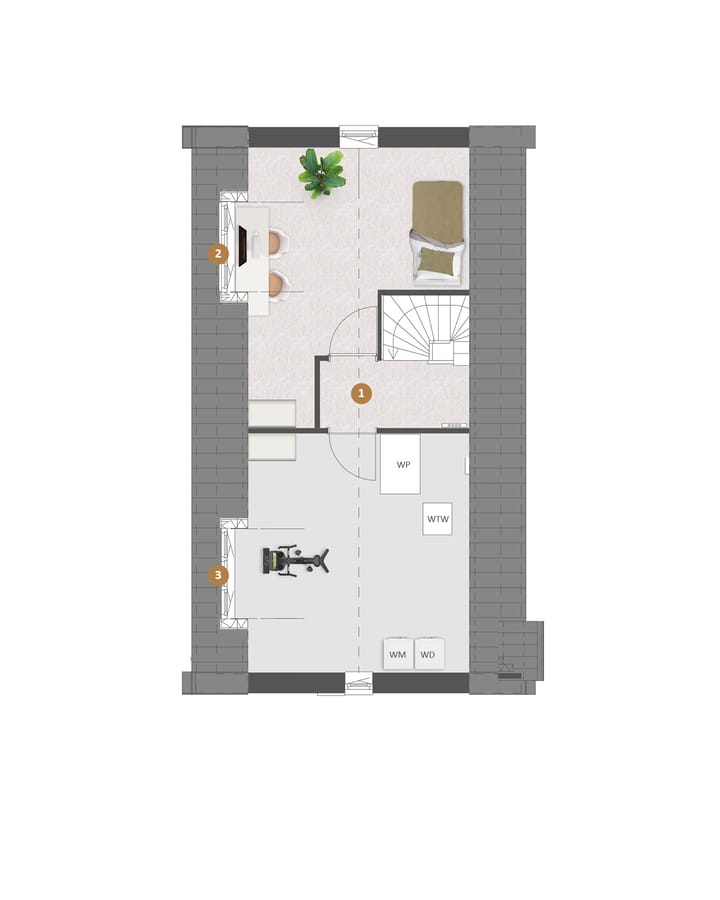 Foto 21 van Vrijstaand - Type U3 (Bouwnr. 99)