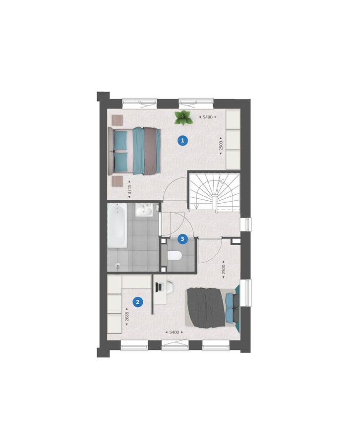 Foto 12 van Tweekapper - Type M2 (Bouwnr. 95)