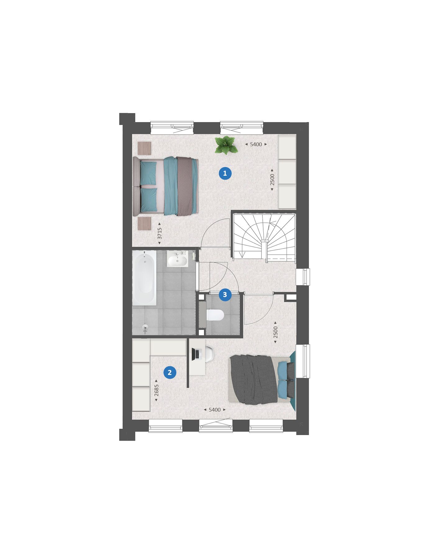 Foto 12 van Tweekapper - Type M1 (Bouwnr. 98)