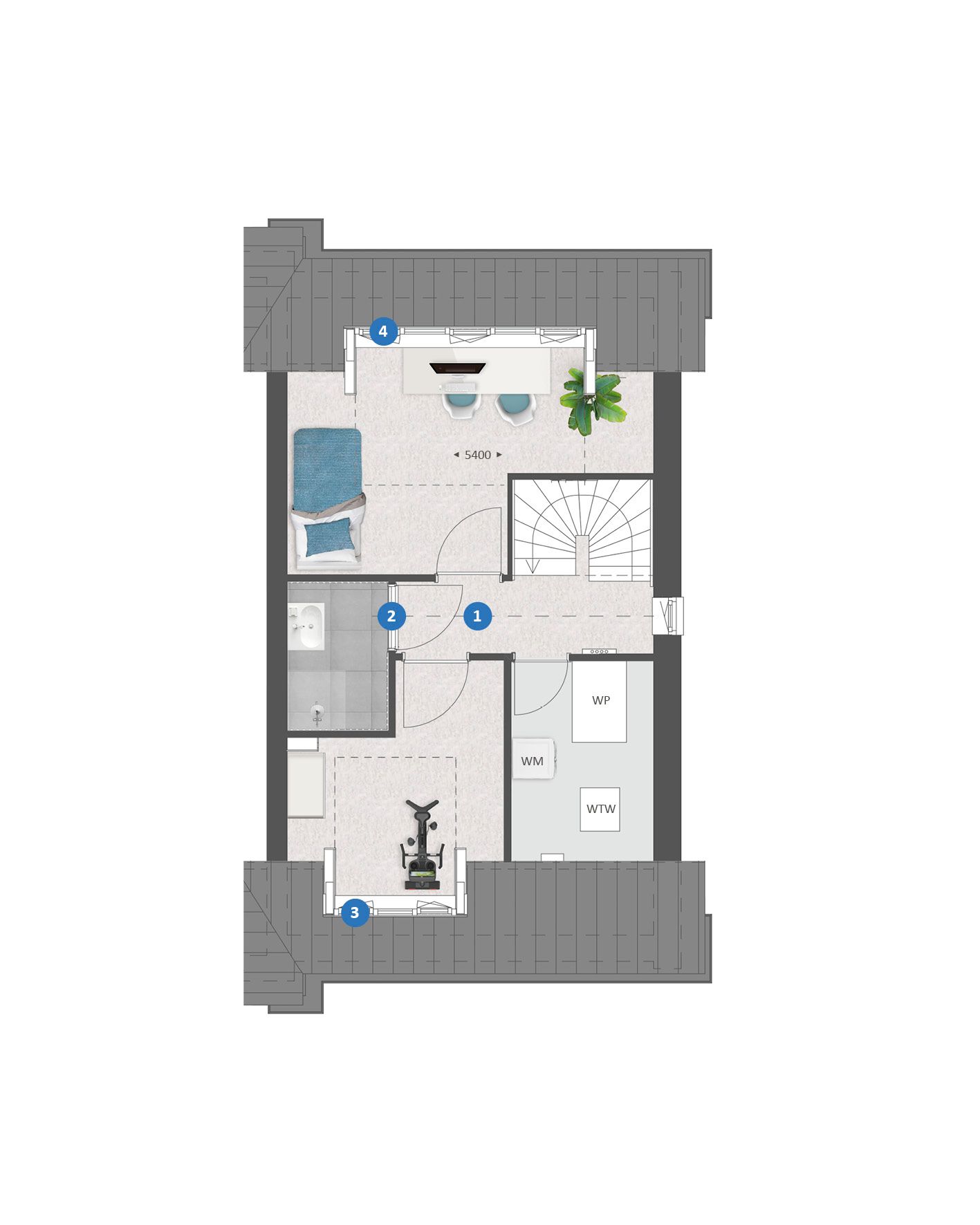 Foto 14 van Tweekapper - Type M1 (Bouwnr. 98)