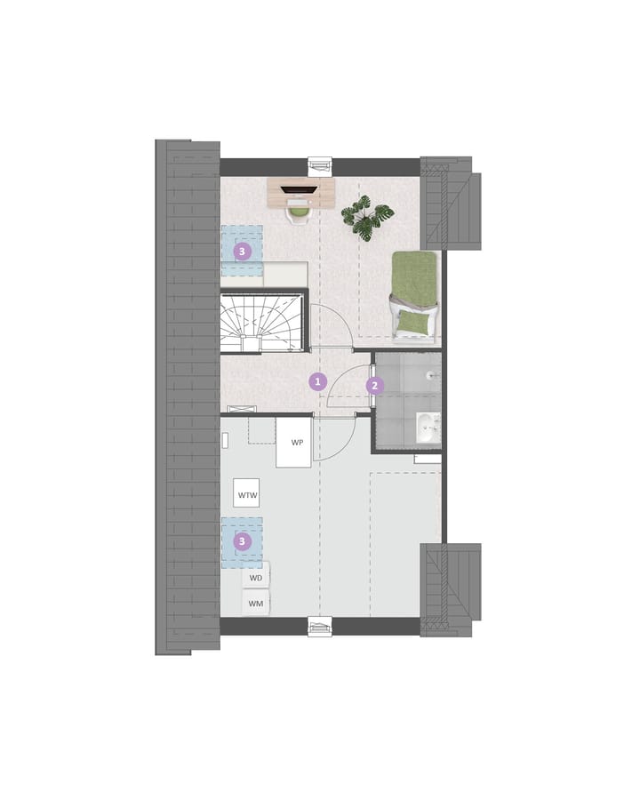 Foto 22 van Tweekapper - Type W1 (Bouwnr. 97)