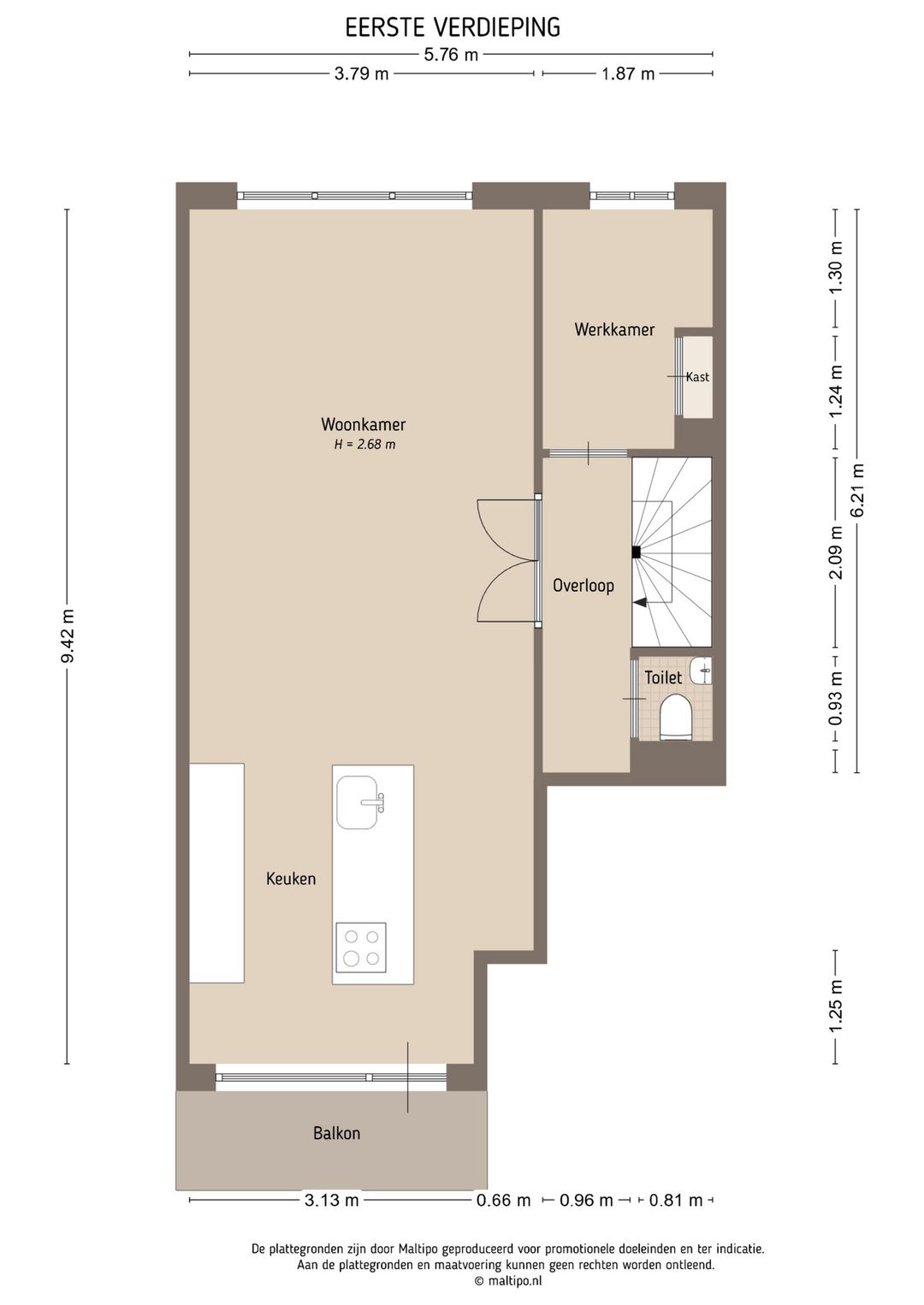 Foto 32 van Zonnebloemstraat 35-B