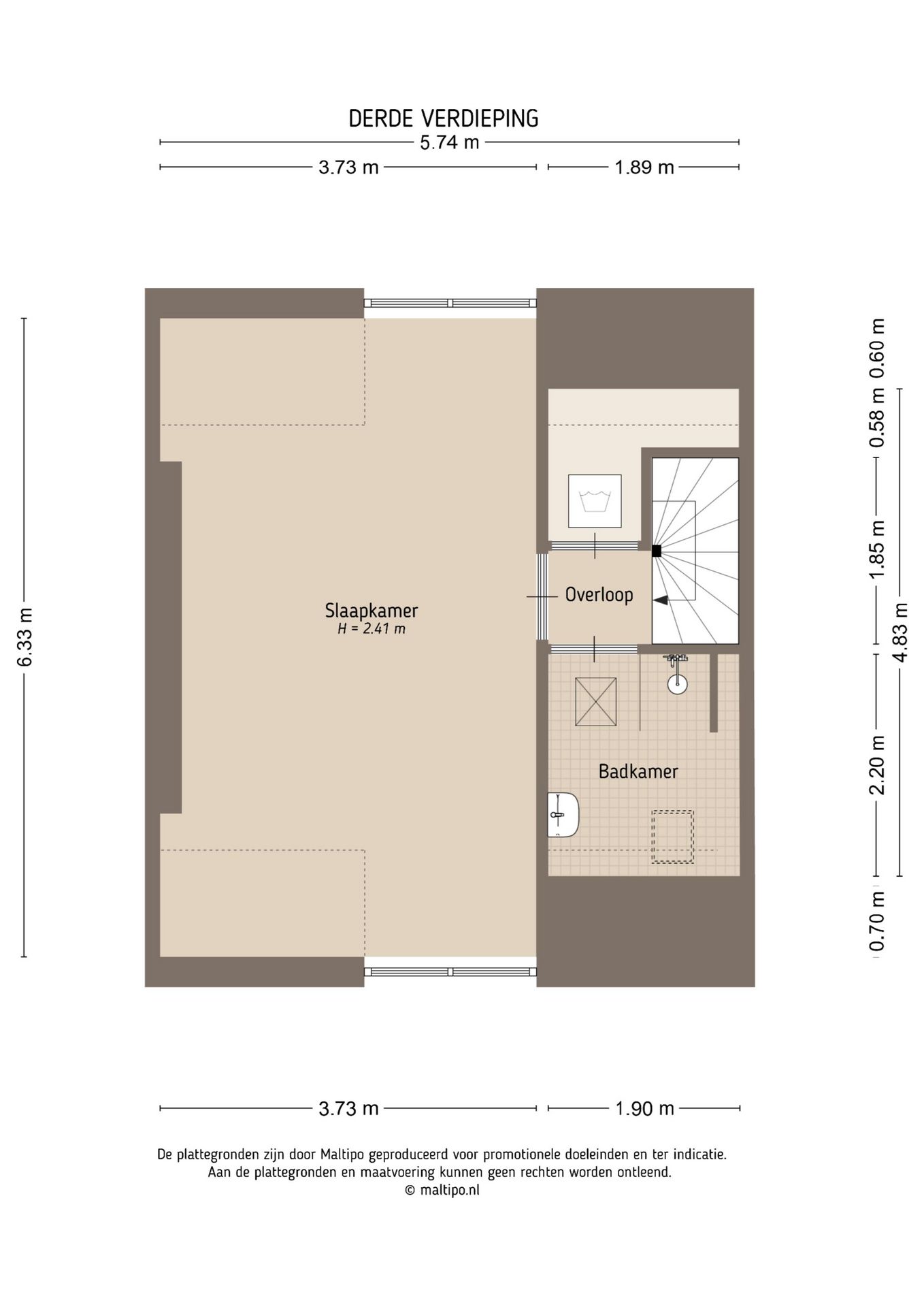 Foto 34 van Zonnebloemstraat 35-B