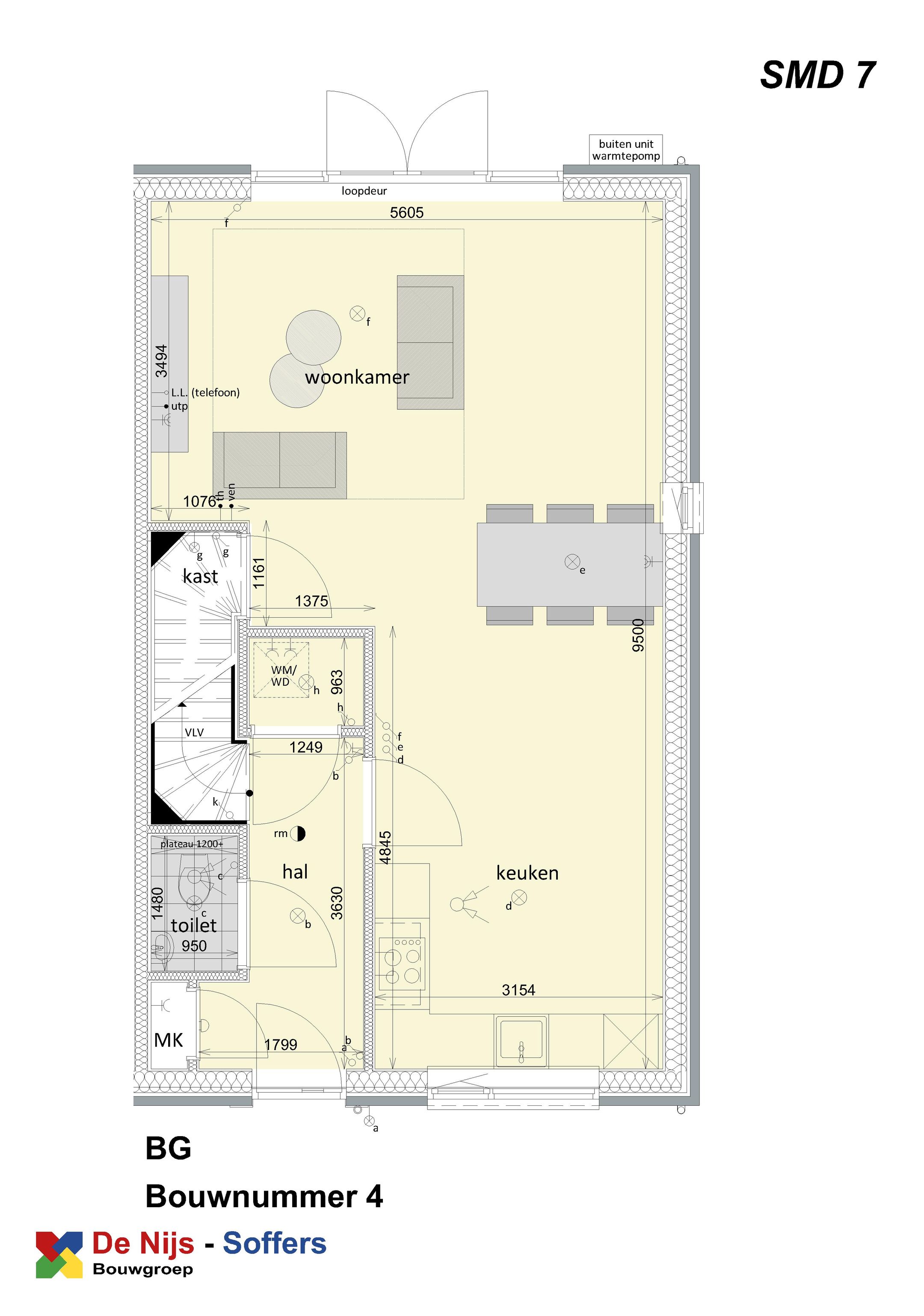 Foto 3 van 2-onder-1-kapwoning (Bouwnr. 4)