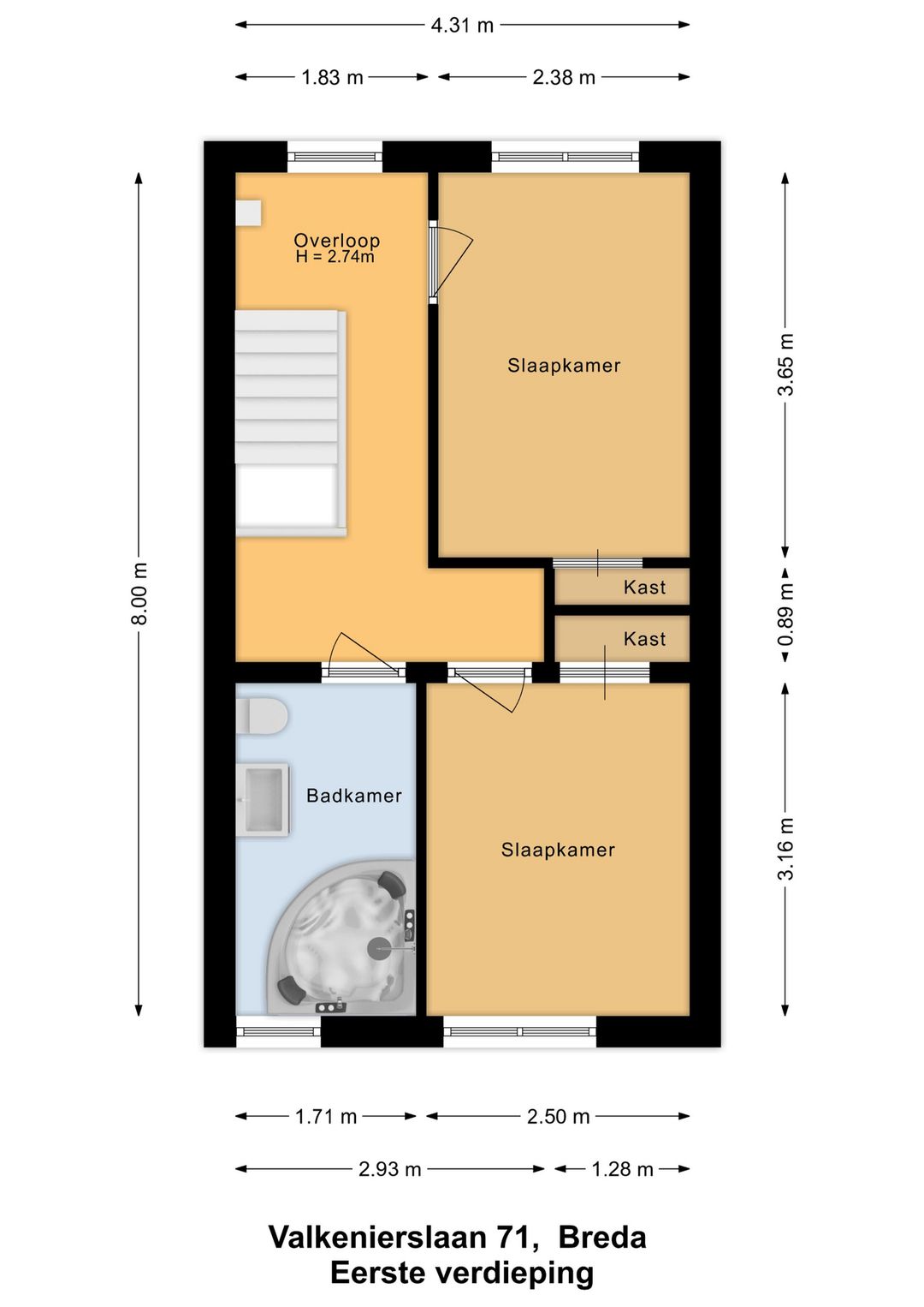 Foto 38 van Valkenierslaan 71