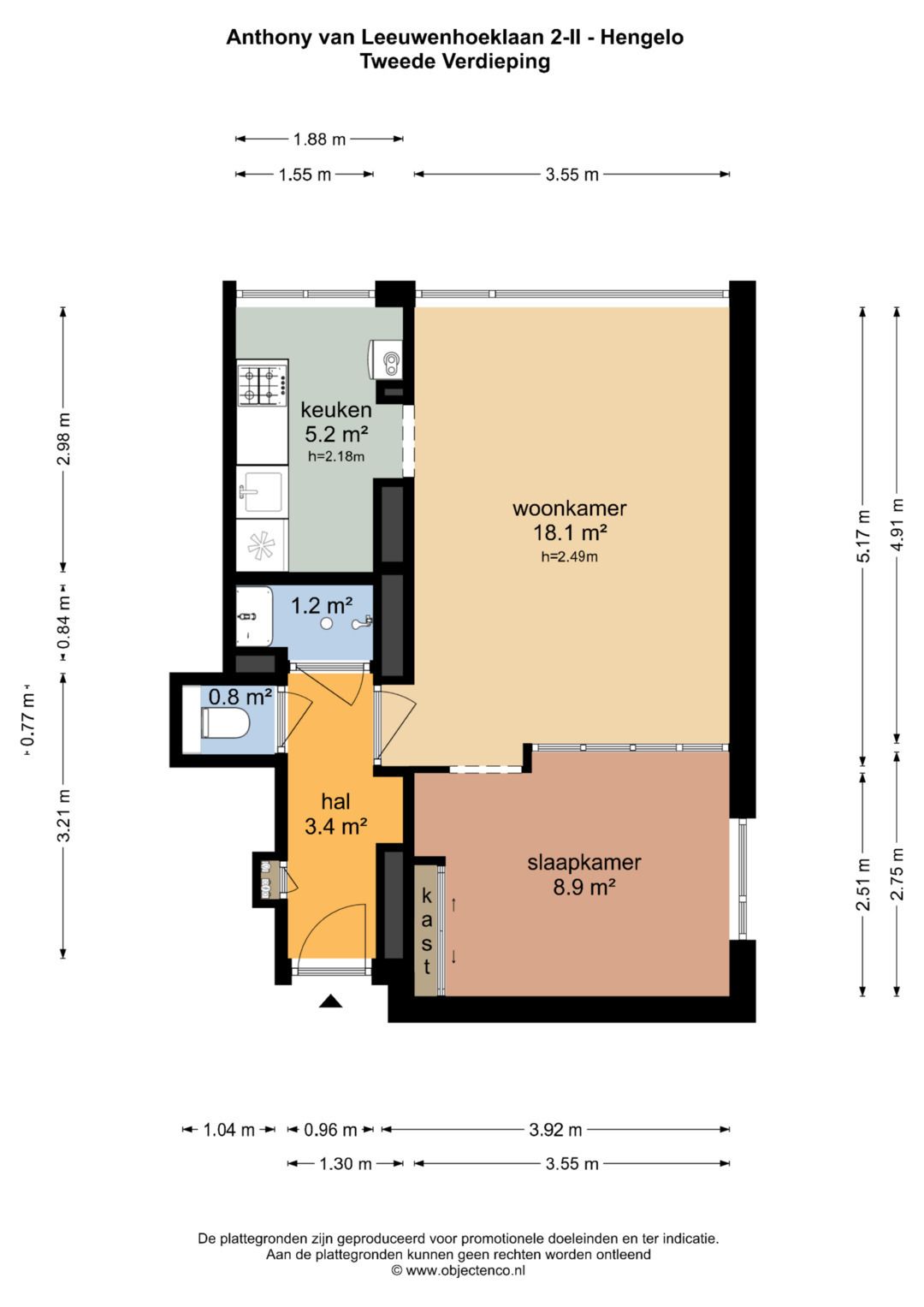 Foto 25 van Anthony van Leeuwenhoeklaan 2-II