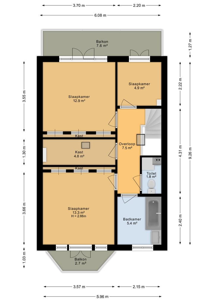 Foto 76 van Vredeman de Vriesstraat 51