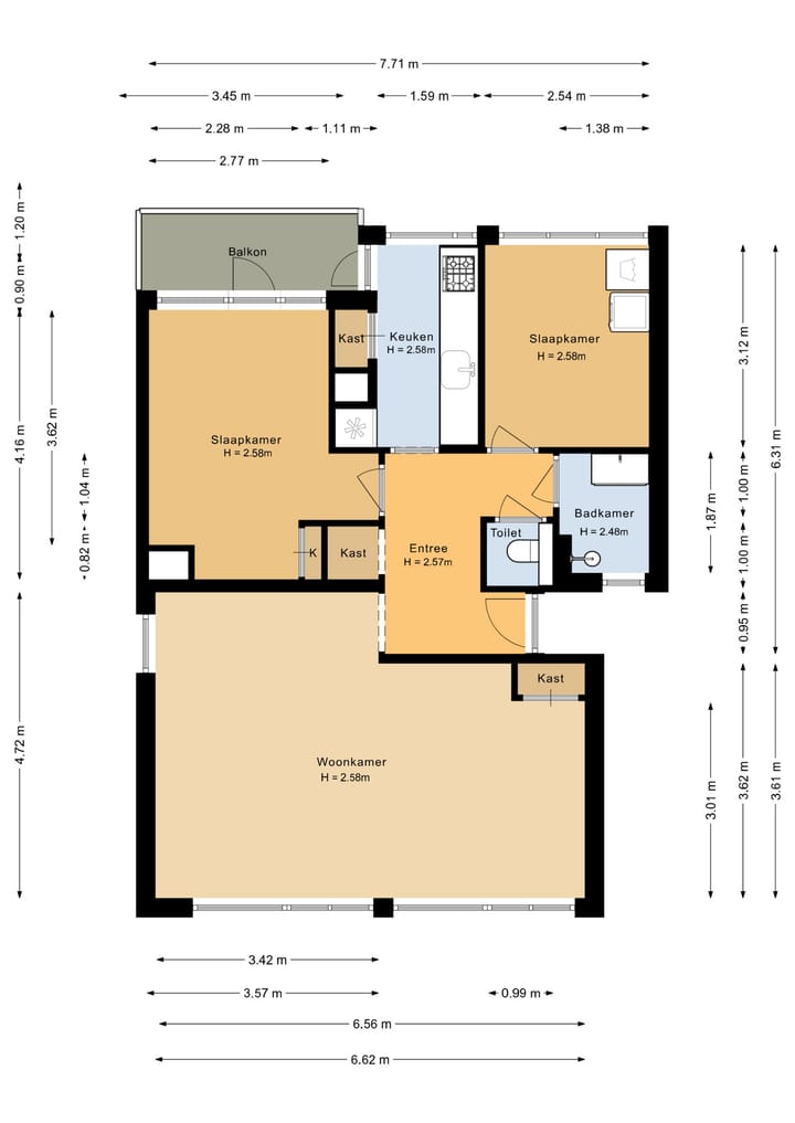 Foto 34 van Van der Lelijstraat 11-III