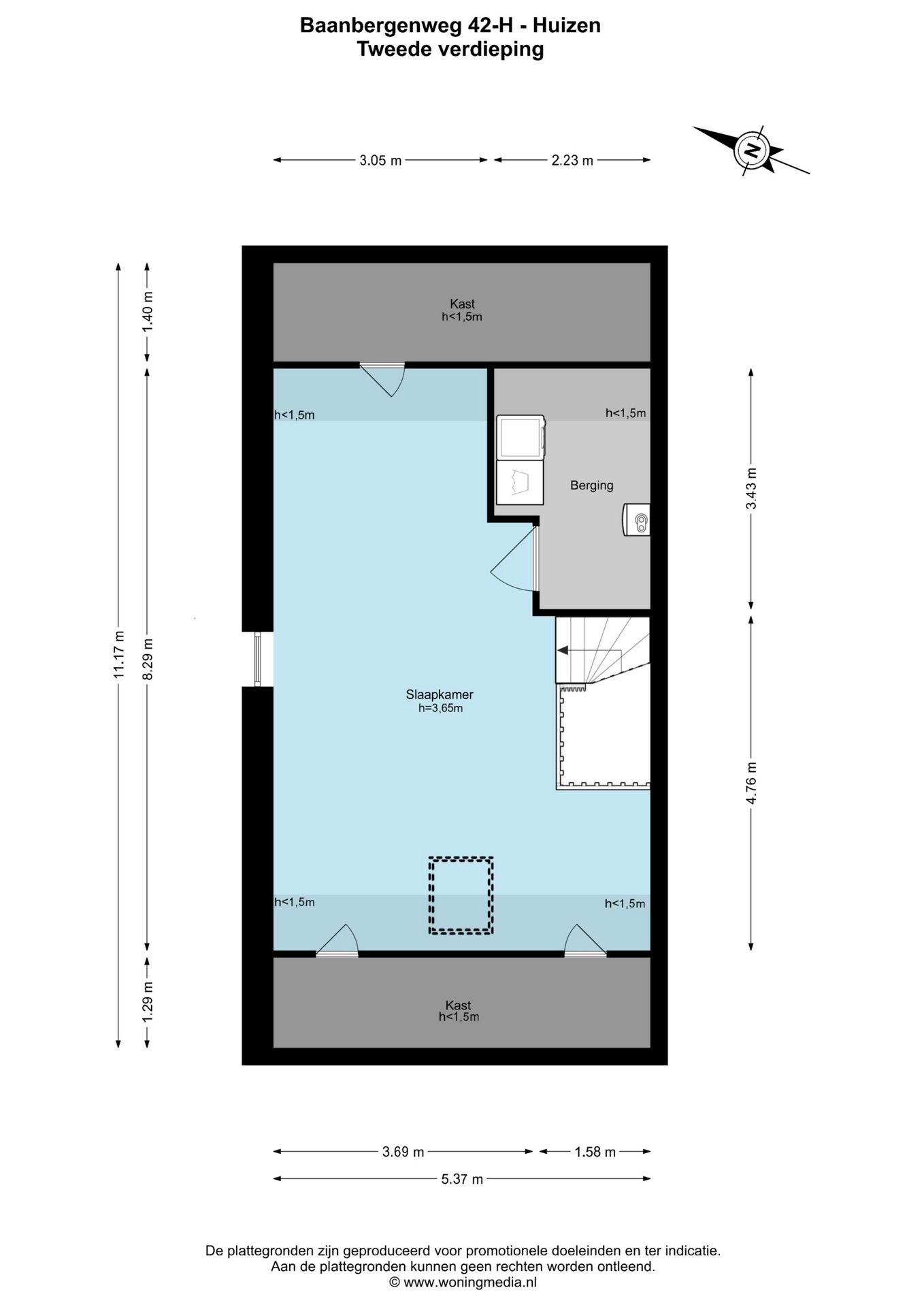 Foto 40 van Baanbergenweg 42-H