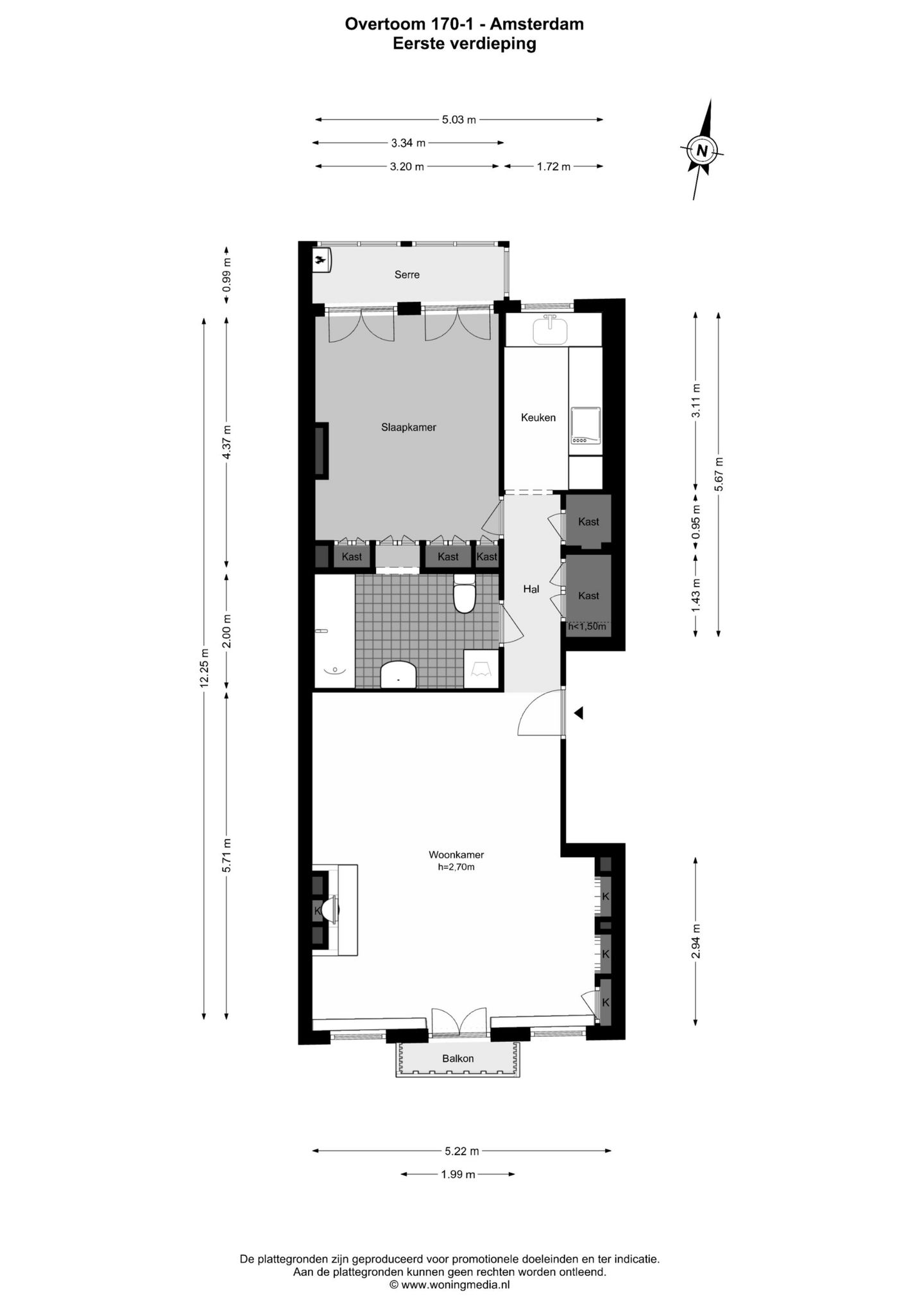 Foto 25 van Overtoom 170-1