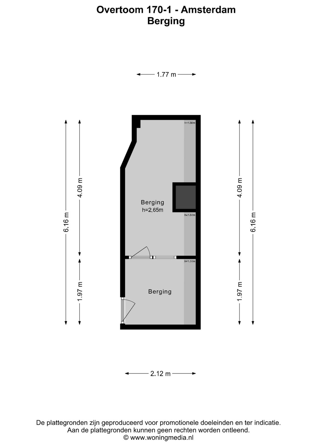 Foto 26 van Overtoom 170-1