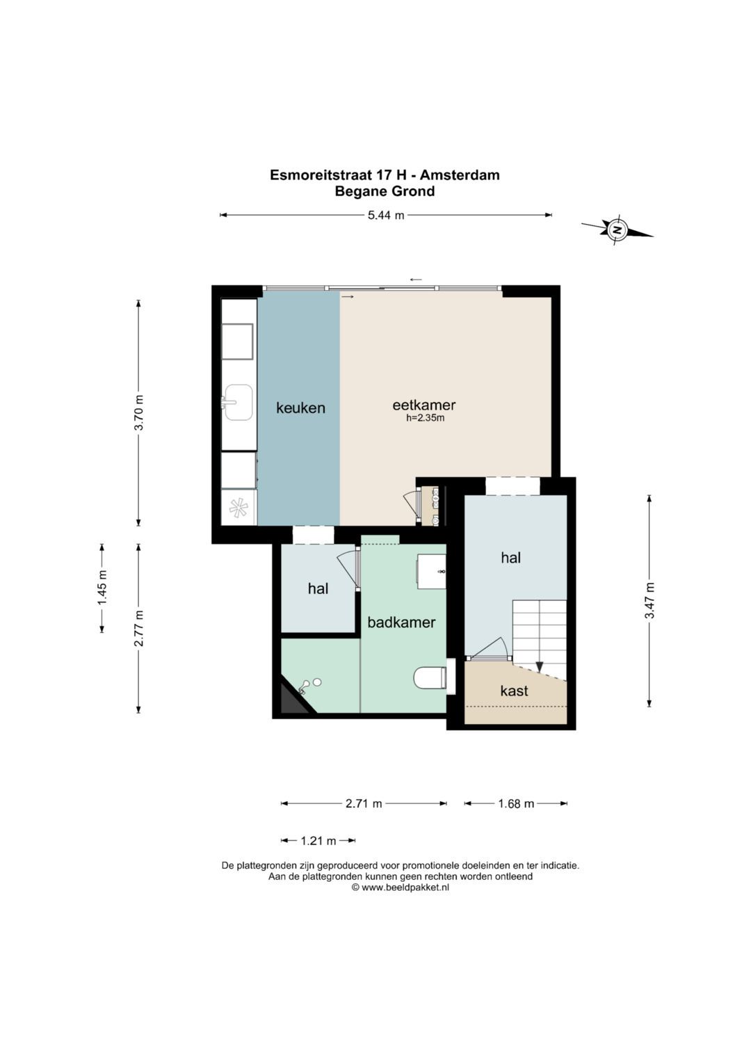 Foto 33 van Esmoreitstraat 17-H