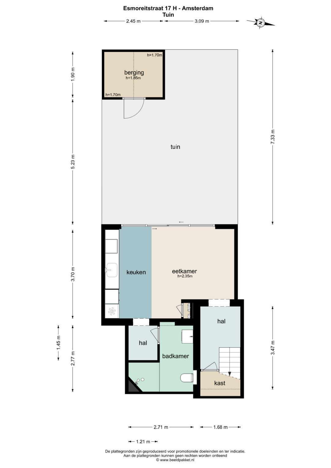 Foto 42 van Esmoreitstraat 17-H