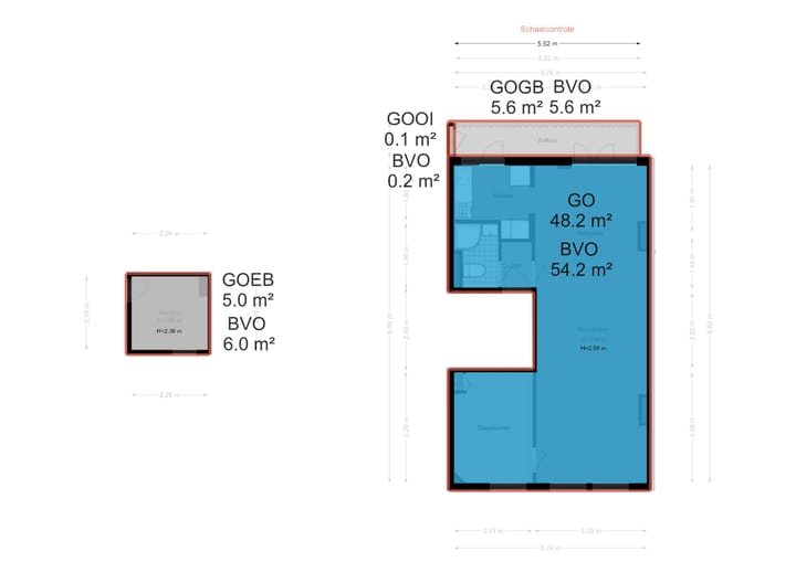 Foto 23 van Linnaeusstraat 52-2