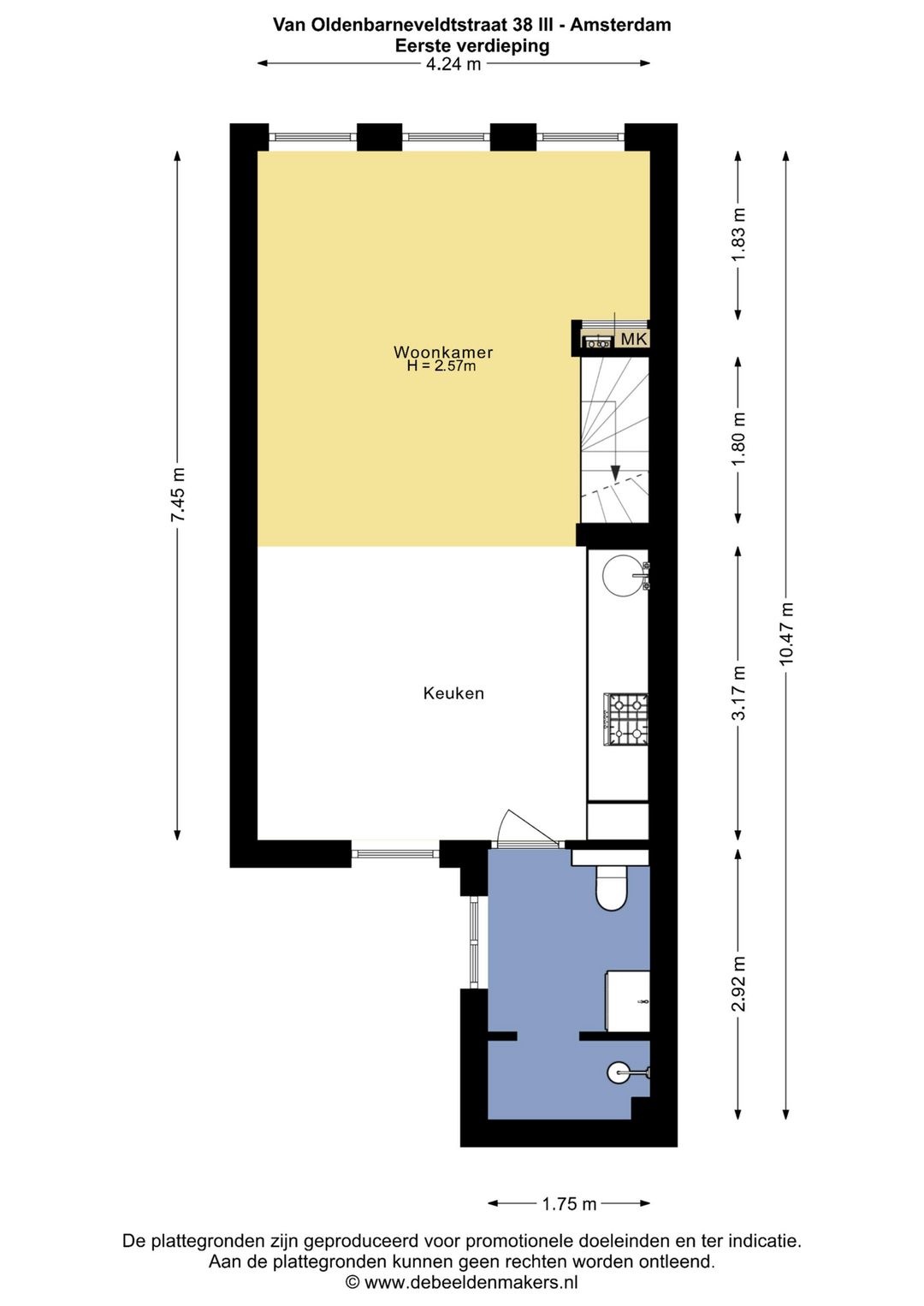 Foto 22 van Van Oldenbarneveldtstraat 38-3