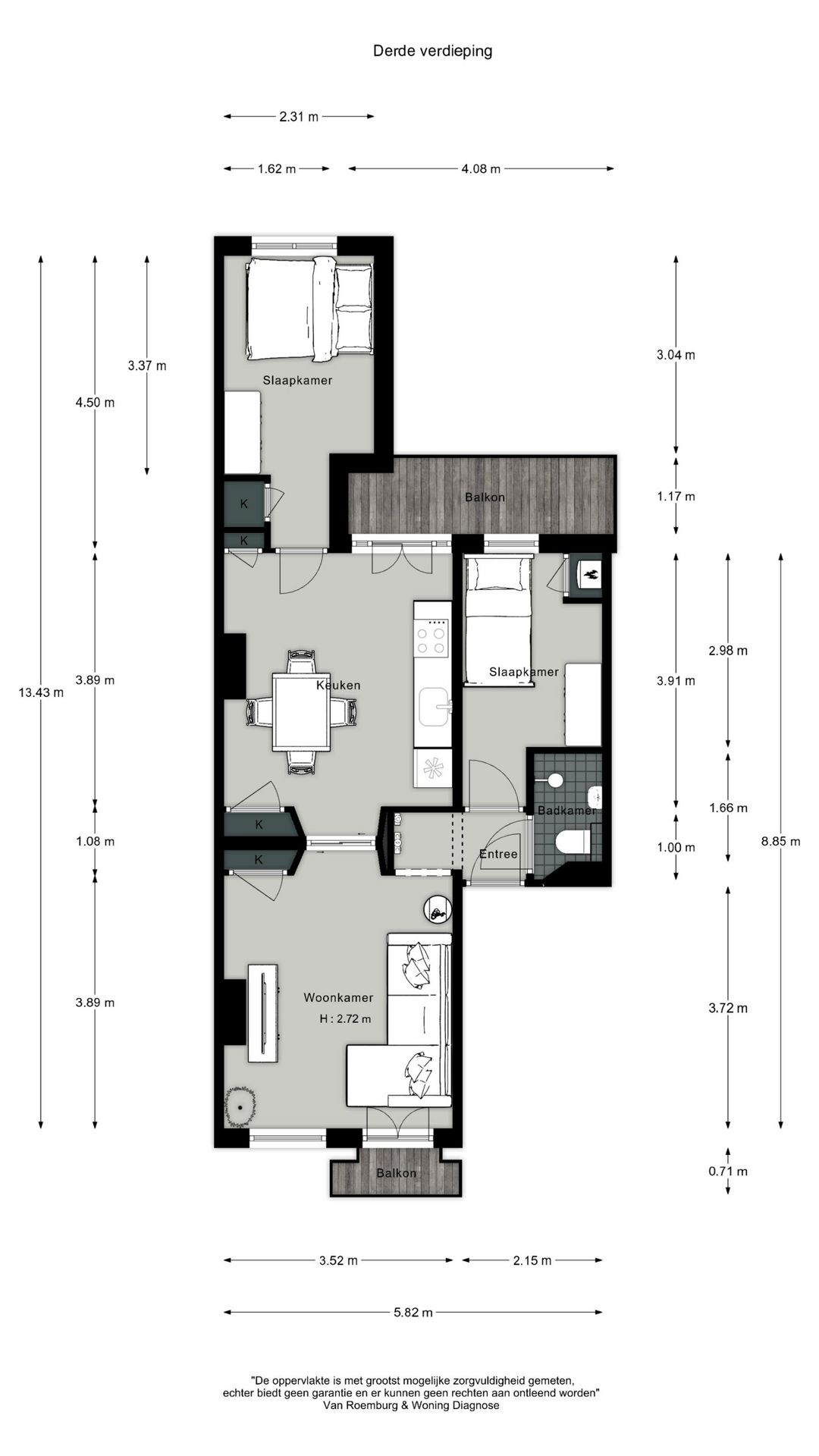 Foto 25 van Frederik Hendrikstraat 10-3