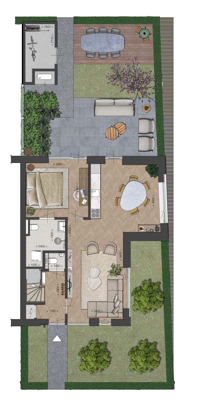 Foto 2 van Blok 4 (Bouwnr. 22)