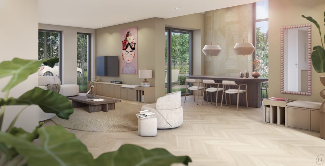 Foto 2 van Blok 2 (Bouwnr. 7)