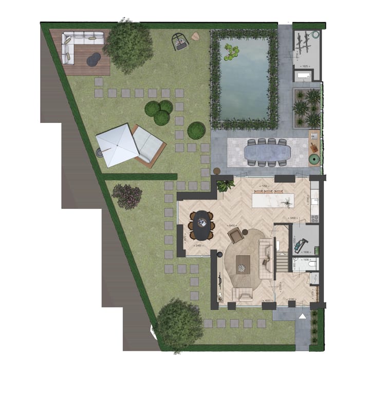 Foto 5 van Blok 2 (Bouwnr. 7)