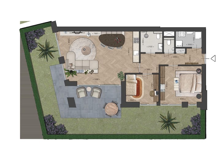 Foto 2 van Blok 5 (Bouwnr. 26)