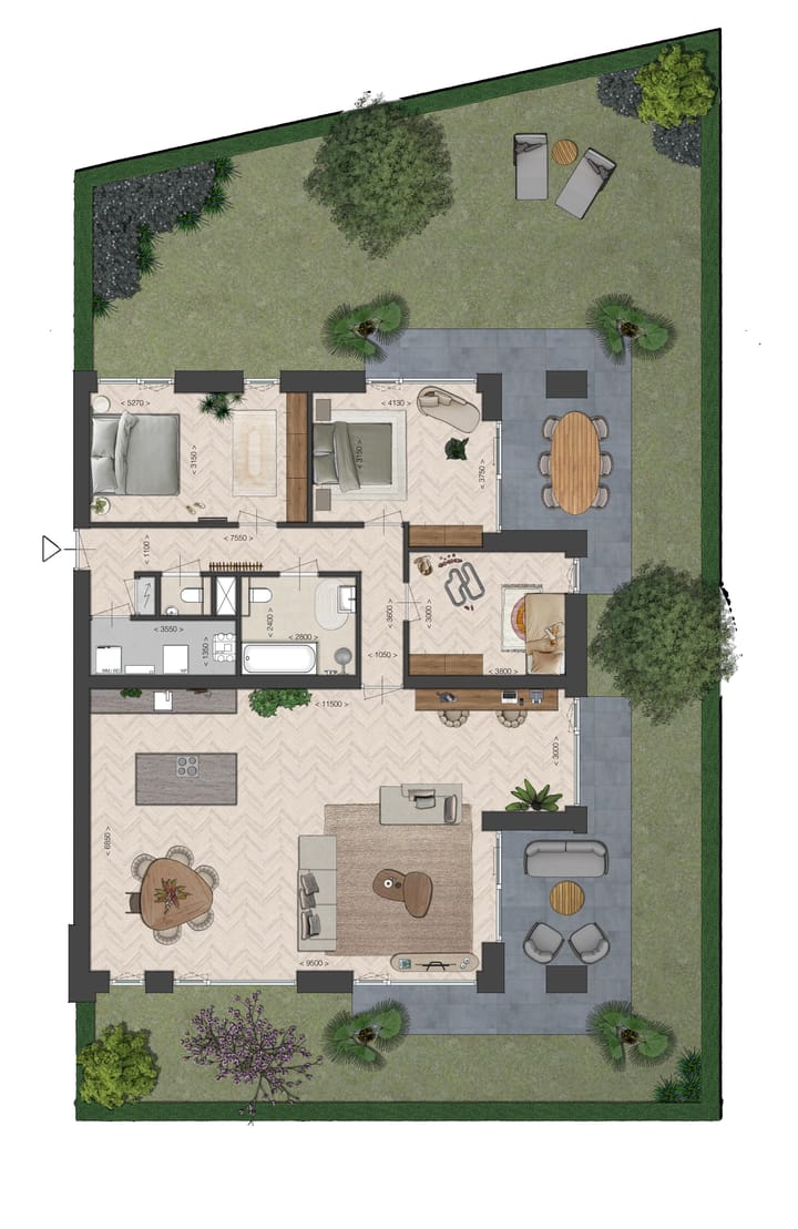 Photo 3 of Blok 5 (Bouwnr. 27)