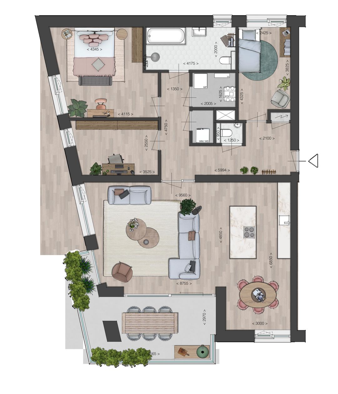 Foto 2 van Blok 5 (Bouwnr. 28)