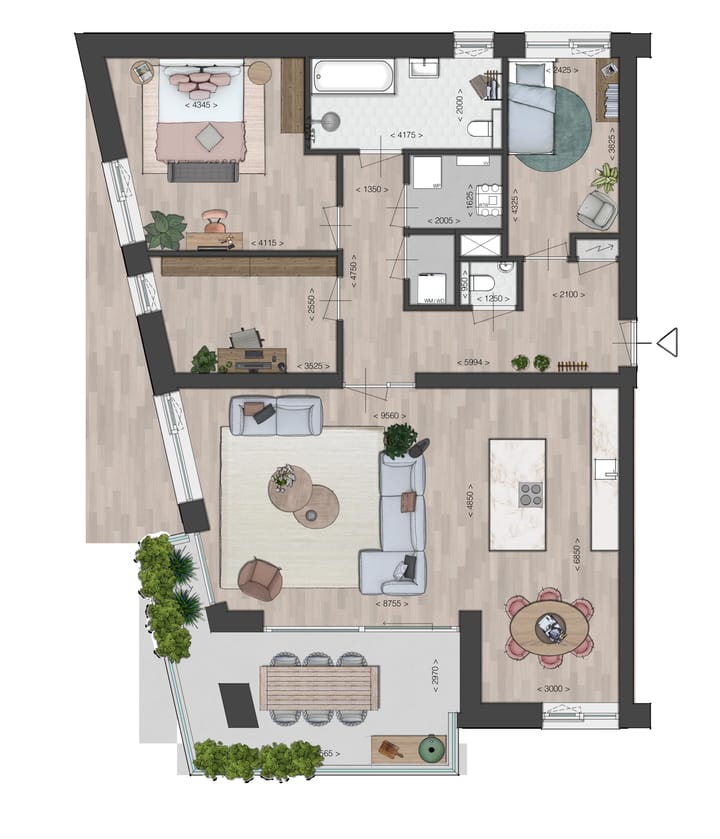 Foto 2 van Blok 5 (Bouwnr. 28)