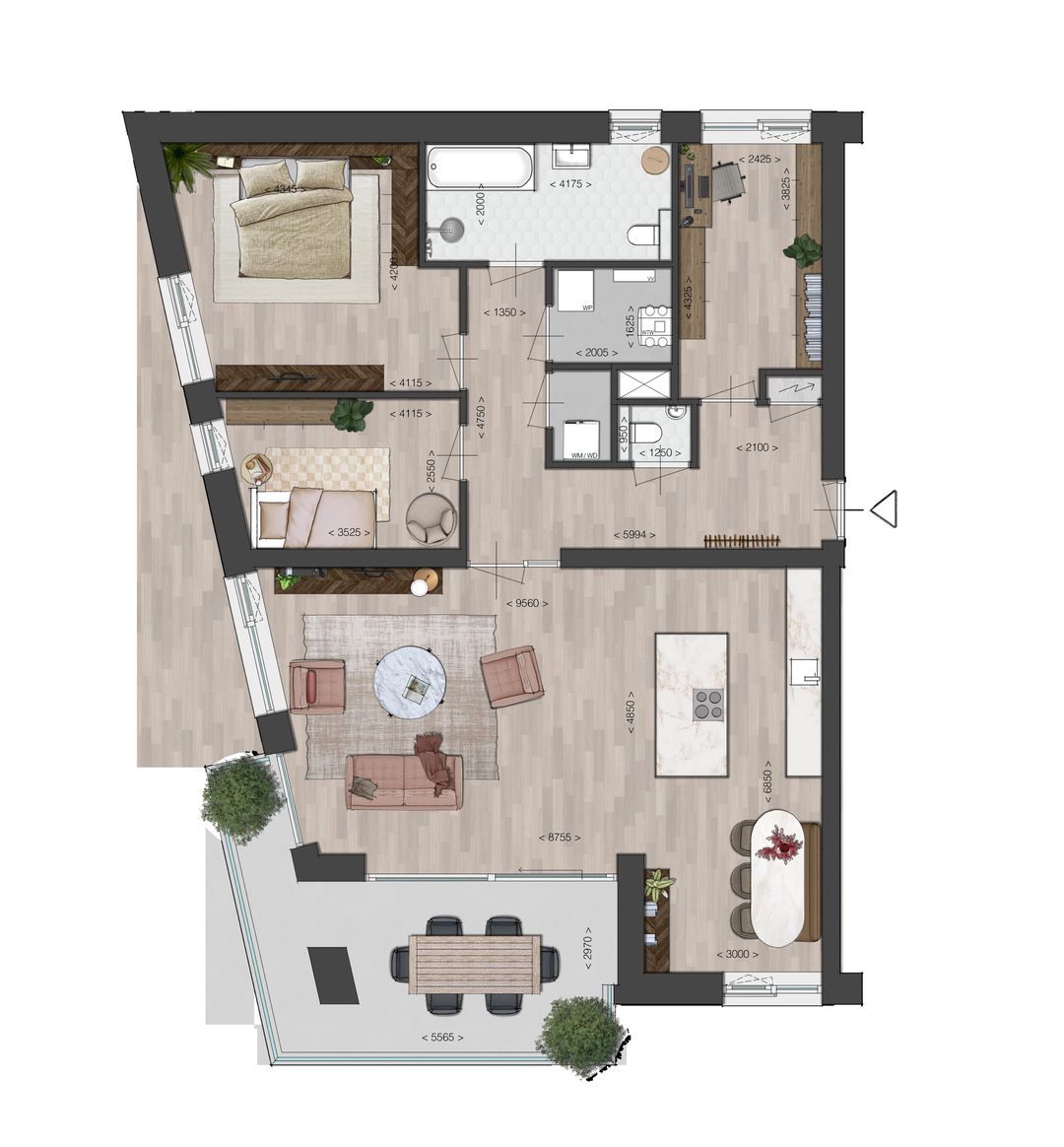 Foto 2 van Blok 5 (Bouwnr. 31)