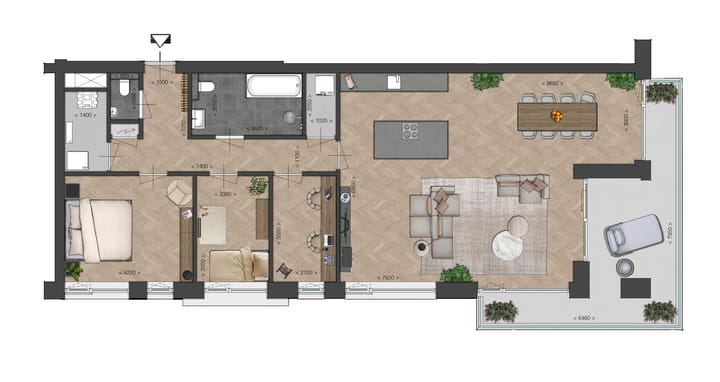 Photo 2 of Blok 5 (Bouwnr. 33)