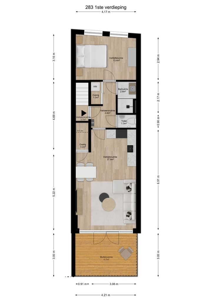 Foto 20 van Insulindestraat 283-A01