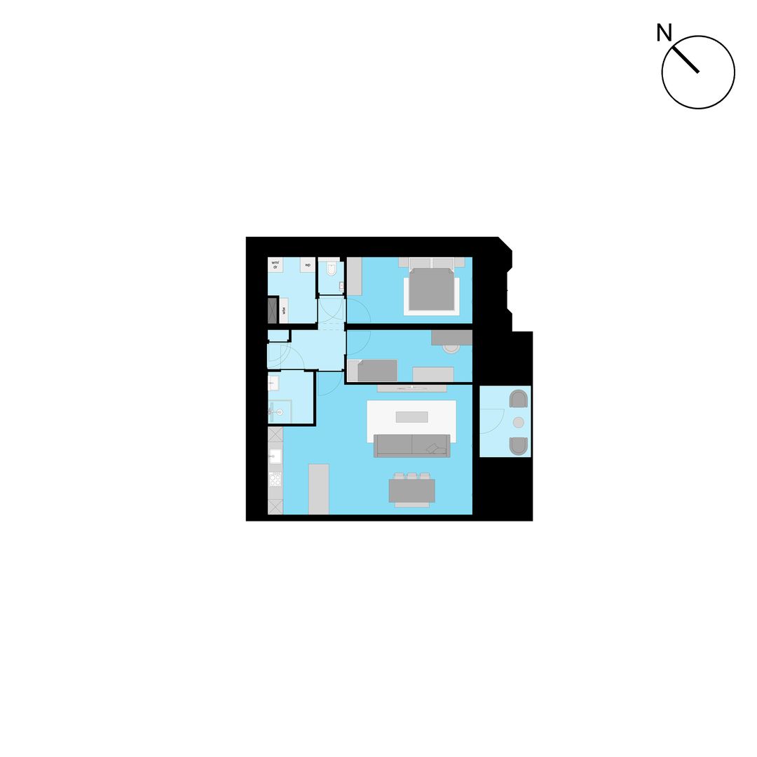 Foto 1 van HONGKONG 3-kamerappartement (Bouwnr. 4)