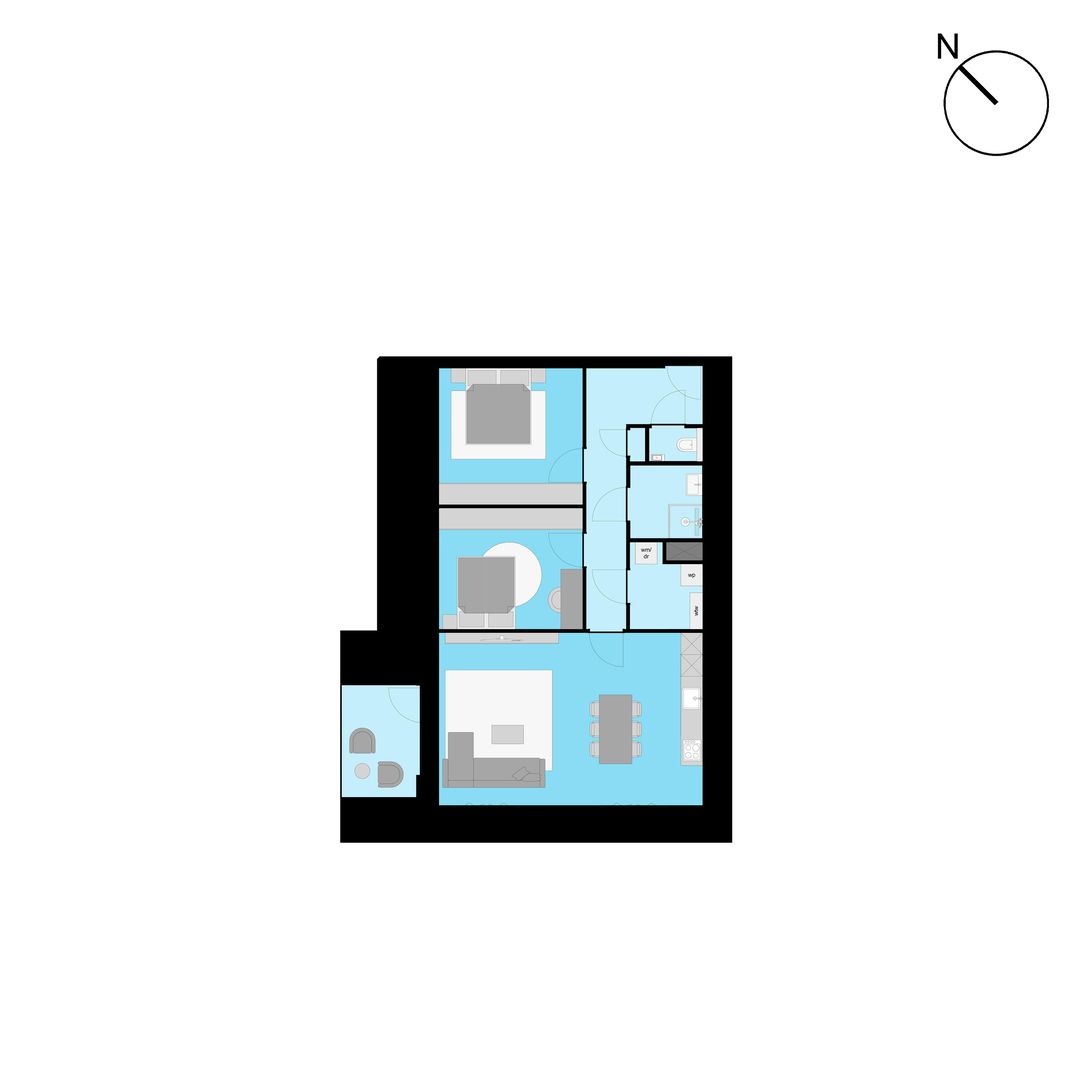 Foto 1 van HONGKONG 3-kamerappartement (Bouwnr. 10)