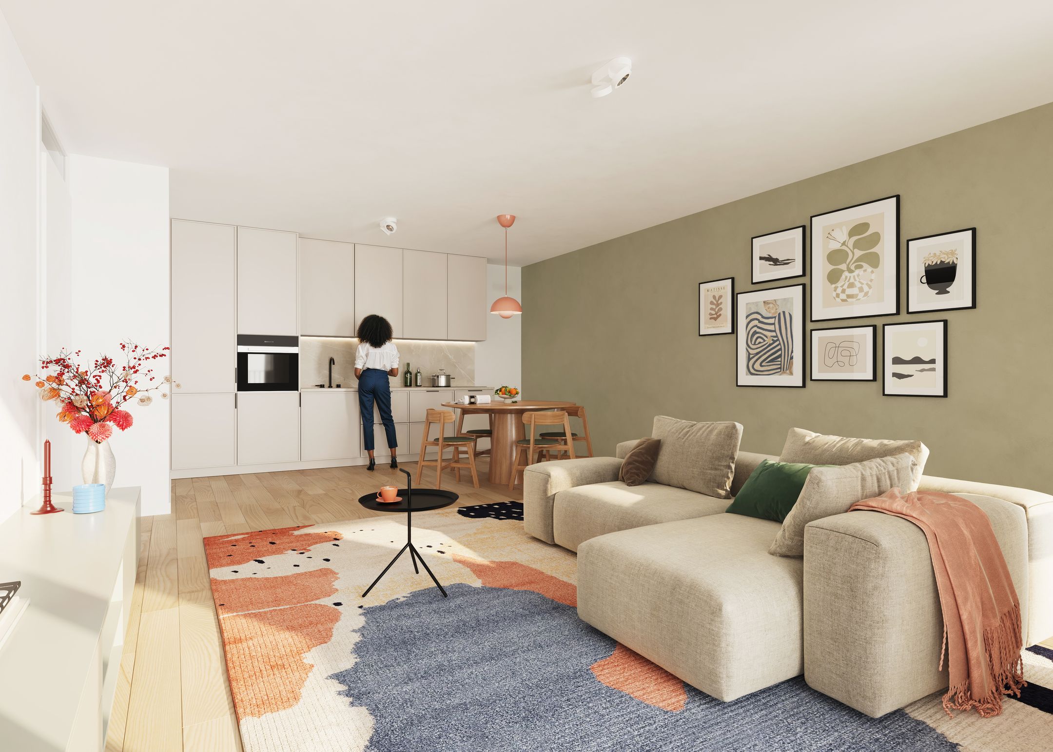 Foto 3 van HONGKONG 3-kamerappartement (Bouwnr. 25)